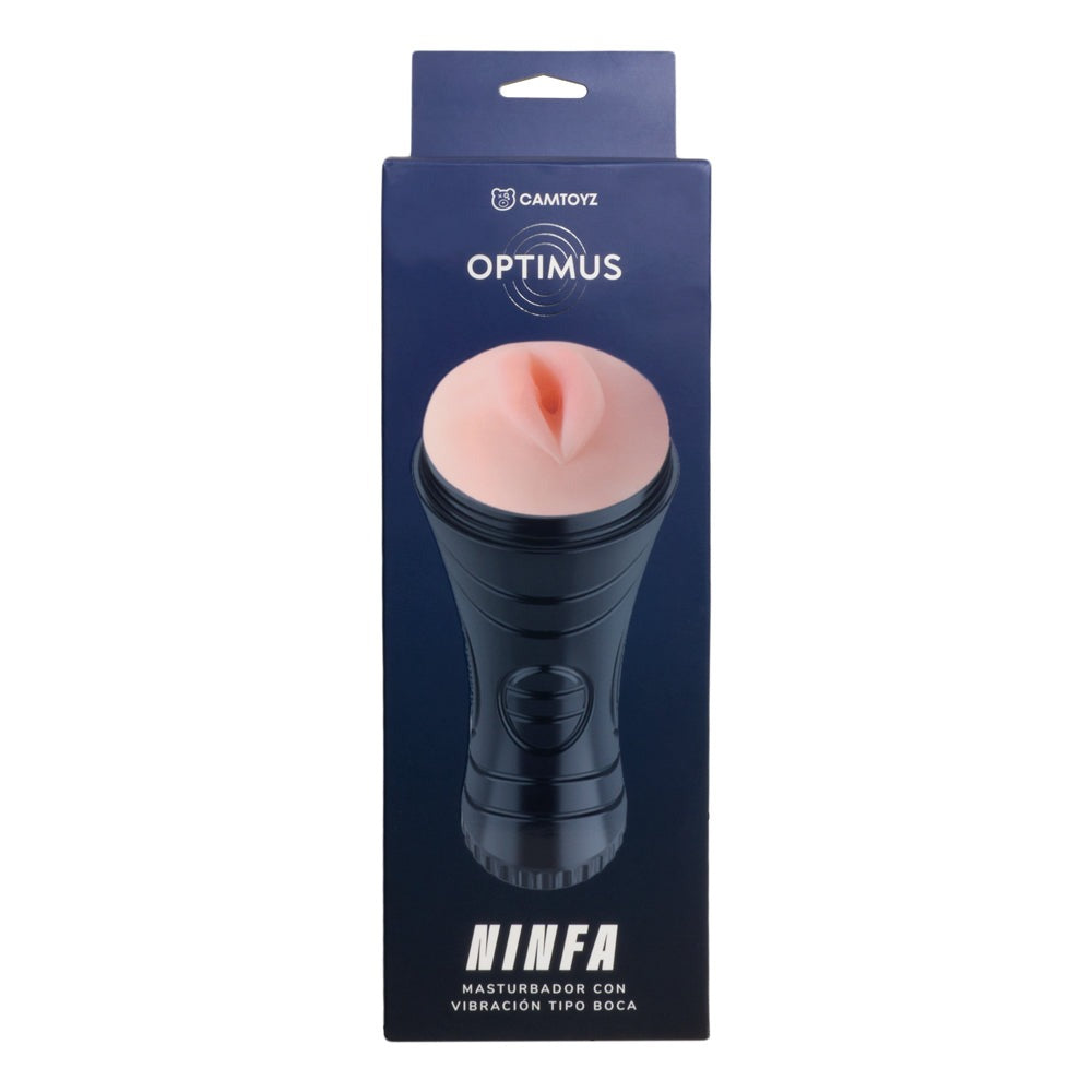56 - Ninfa – Masturbador Realista con Vibración Tipo Boca