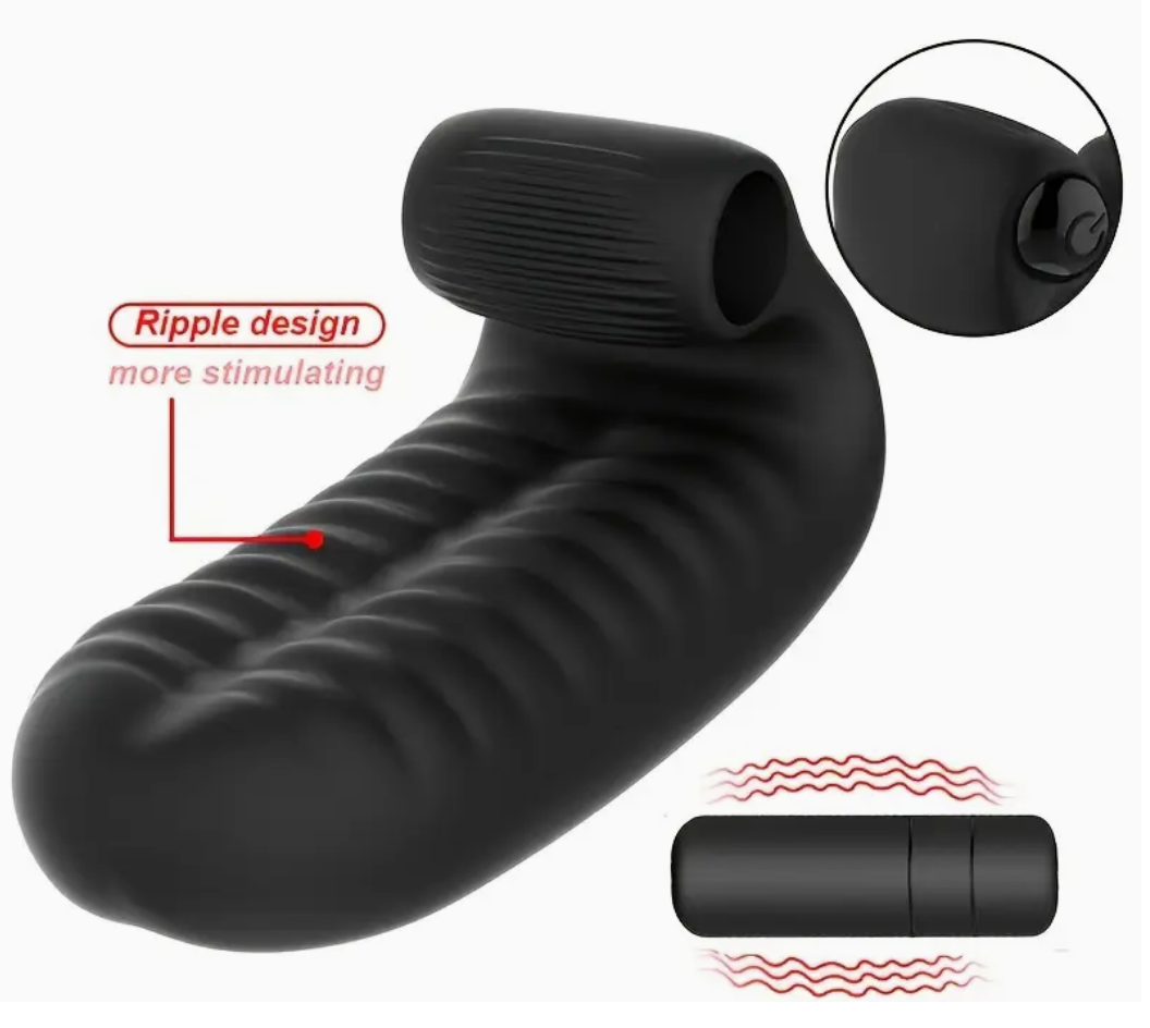 77 - Fer – Funda Vibradora para Dedo con 10 Modos