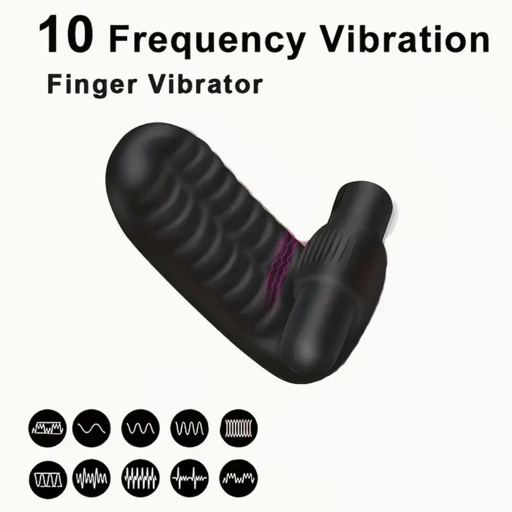 77 - Fer – Funda Vibradora para Dedo con 10 Modos