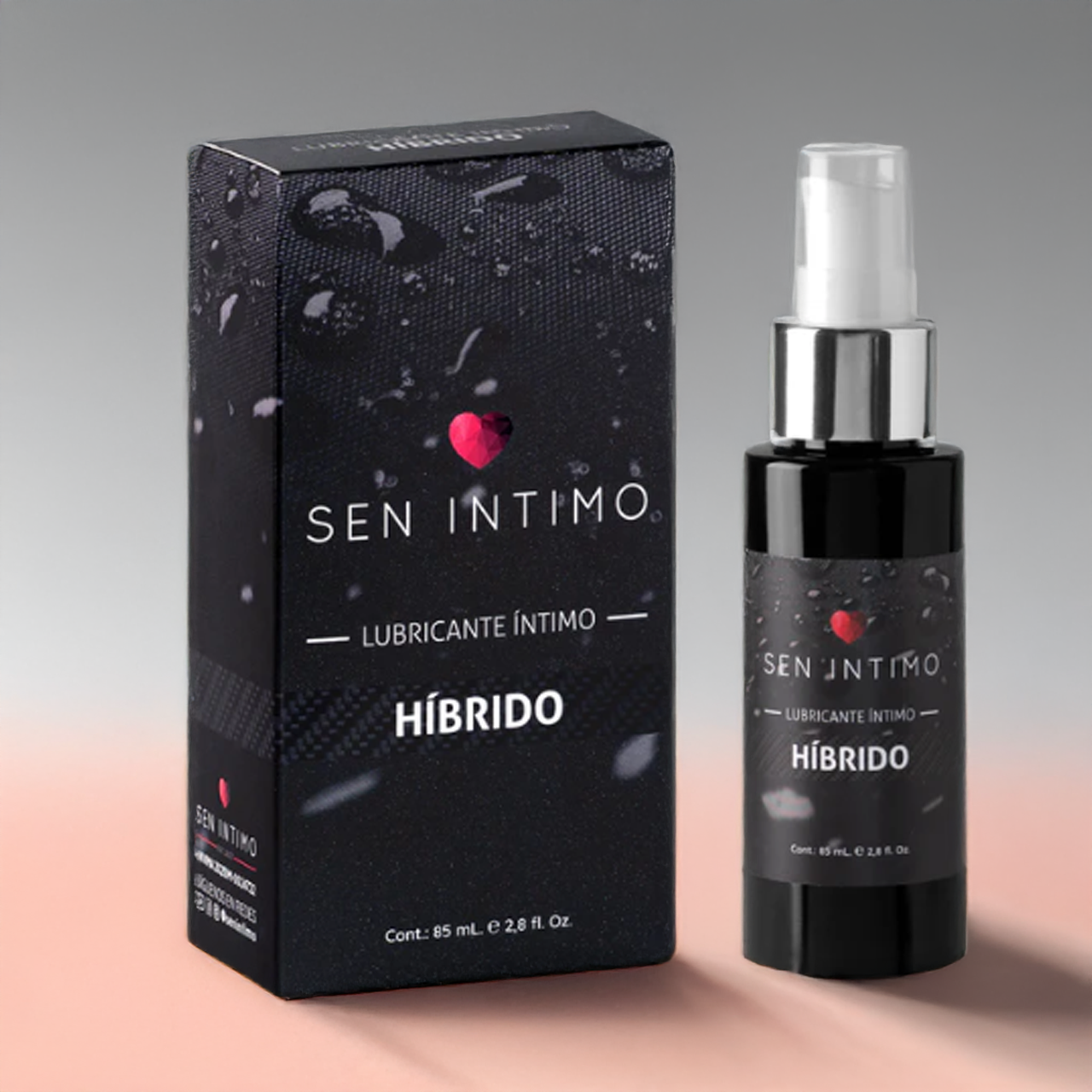 9 - Lubricante Íntimo Híbrido – Agua + Silicona (85 ml)