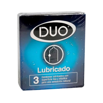 44 - Condones Duo Lubricados