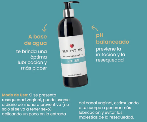 10 - Lubricante Natural – SEN ÍNTIMO