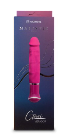 55 - Gael – Dildo Vibrador Realista con 10 Modos y Textura Venosa