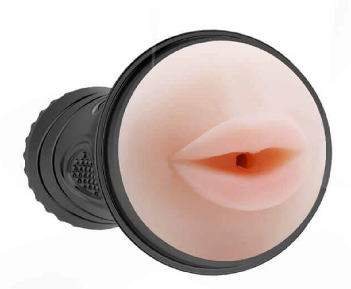 56 - Ninfa – Masturbador Realista con Vibración Tipo Boca