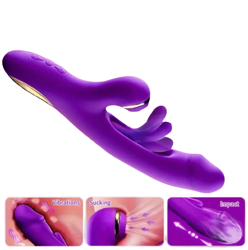 75 - Dildo Vibrador Succionador Felo