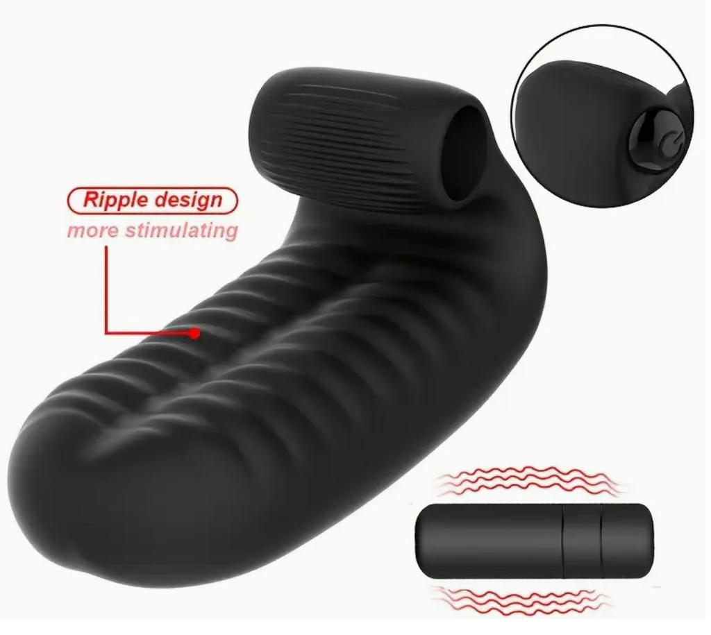 77 - Fer – Funda Vibradora para Dedo con 10 Modos